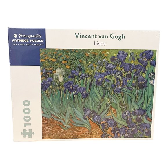 Brand New Vincent Van Gogh 1000 Piece Jigsaw Puzzle Irises - Picture 1 of 3